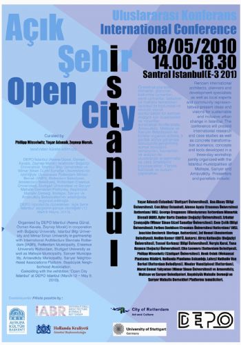 Open City Istanbul International Conference