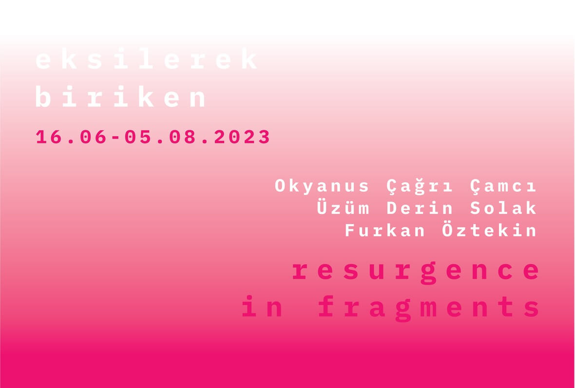 Eksilerek Biriken / Resurgence In Fragments flyer
